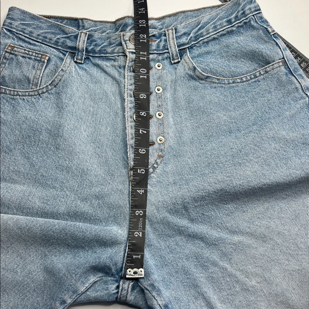 Jordache Classic Blue Denim Womens Shorts baggy fit 90s y2k urban high waist‎